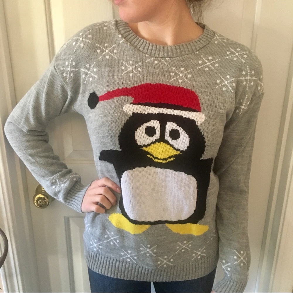 ASOS Holiday Penguin Sweater